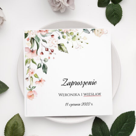 Zaproszenie składane wzór 38