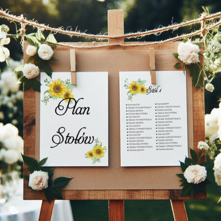 Plan stołów A5 wz11