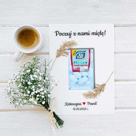 Podziękowanie TIC TAC Zboża Kłos