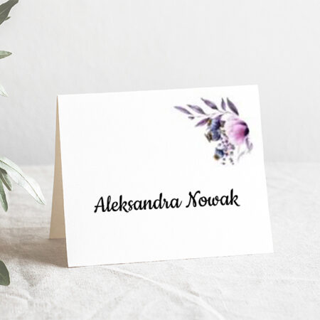 Winietka Stojąca Fioletowa 1 wzór nr10