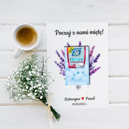 Podziękowanie TIC TAC Lawenda