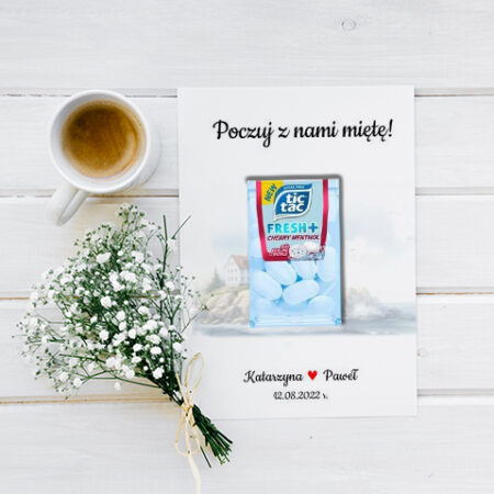 Podziękowanie TIC TAC Morze Morski