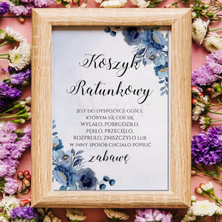 Koszyk Ratunkowy Granatowa