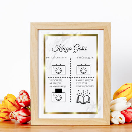 Instax Plakat Złota