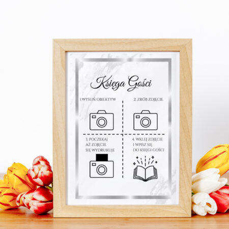 Instax Plakat Szary