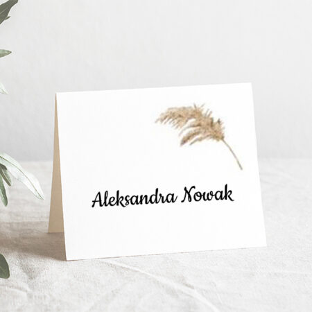 Winietka Stojąca Kłos Zboże wzór nr7