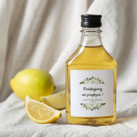Naklejki na butelkę 100 ml Kremowe Róże