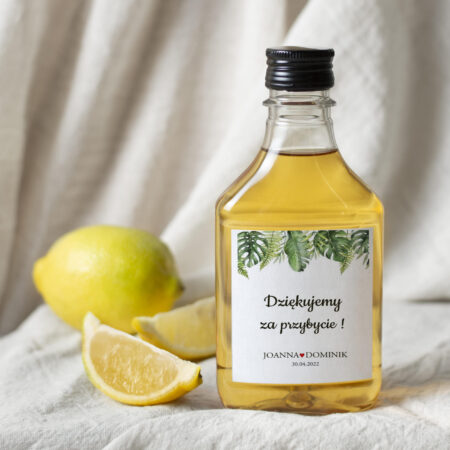 Naklejki na butelkę 100 ml paproć