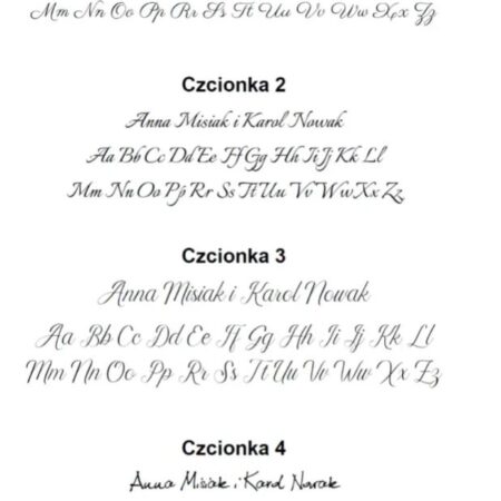 CZCIONKI DO WINIETEK
