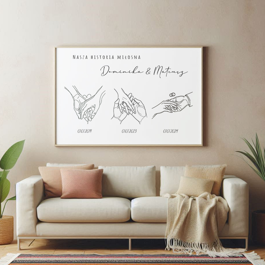 Plakat Do Domu Nasza historia Miłosna
