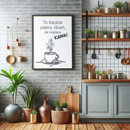 Plakat Do Domu A3 Kawa 3