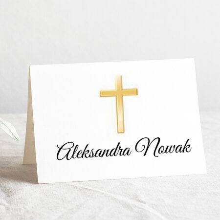Winietka Komunia Święta Wzór4 Krzyż