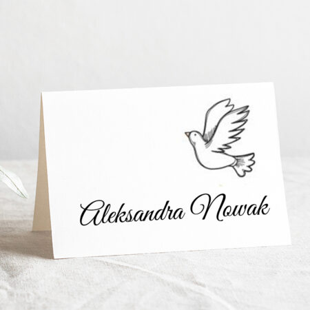 Winietka Komunia Święta Wzór6 gołąb
