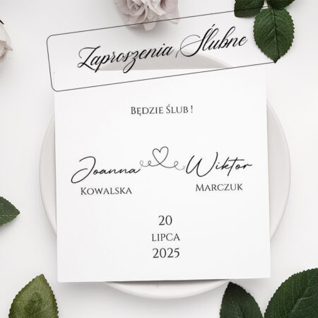Zaproszenia Ślubne
